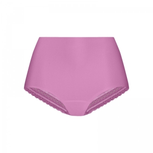 HIGH WAIST LACE 5200 mauve